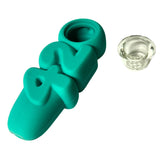 Urban Crew ''420 Turquoise'' Silicone Pipe