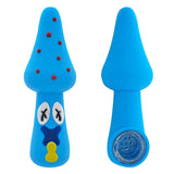 Urban Crew ''Blue Mushroom'' Silicone Pipe