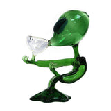 Urban Crew ''Green Alien'' Glass Bong