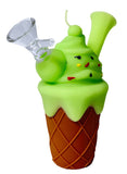 Urban Crew ''Green Ice Cream'' Silicone Pipe