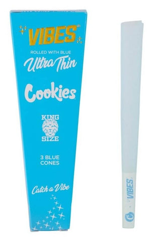 Vibes x Cookies Ultra Thin King Size Cones (3pcs)