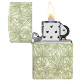 Zippo ''Multi-Leaf'' Premium Designer Lighter