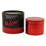 RAW x Hammercraft Red Grinder 4 Parts (60mm)