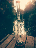 Tsunami 'Apple Double Donut' Percolator Bong - Puff Puff Palace