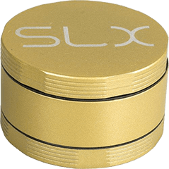 SLX 2.0 Non-Sticky Grinder - Yellow Gold - Puff Puff Palace